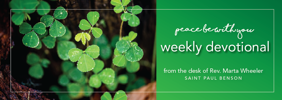 Weekly Devotional – Irish Blessings